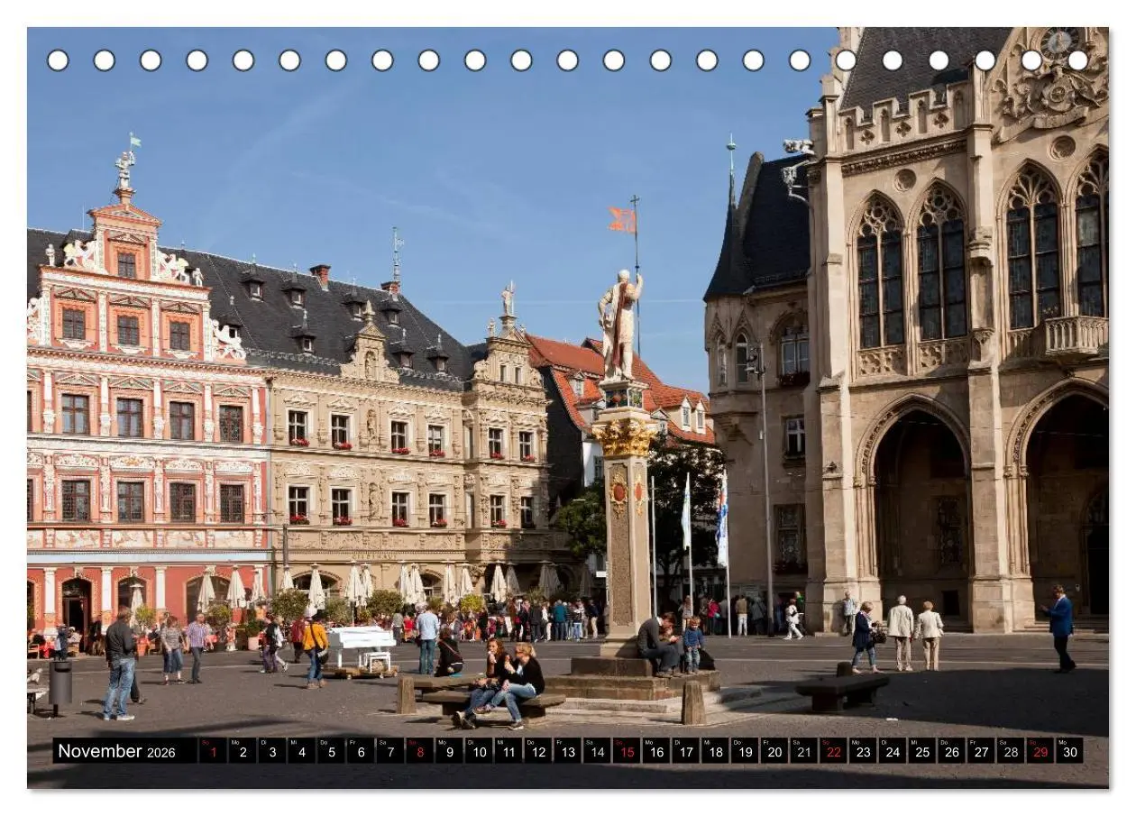 Bild: 9783516037210 | Deutschlands Hauptstädte (Tischkalender 2026 DIN A5 quer), CALVENDO...