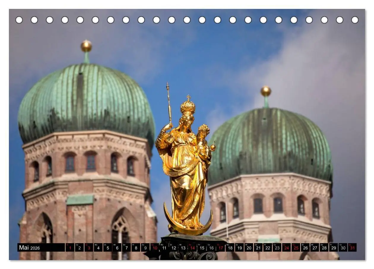 Bild: 9783516037210 | Deutschlands Hauptstädte (Tischkalender 2026 DIN A5 quer), CALVENDO...
