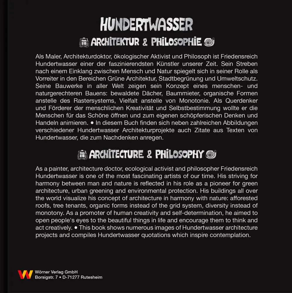 Rückseite: 9783946177210 | Hundertwasser Architektur &amp; Philosophie - Hundertwasser-Haus | Buch