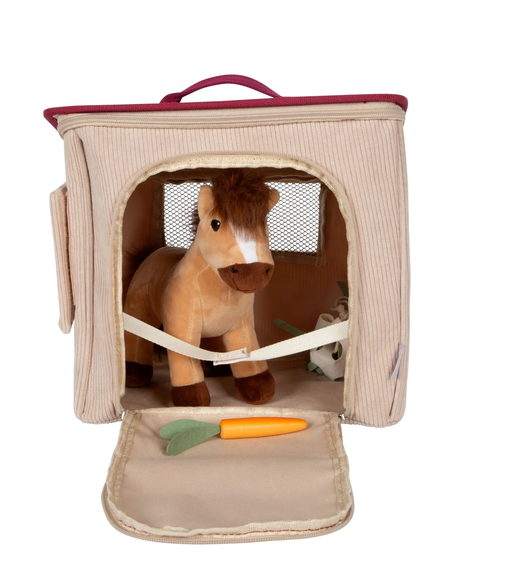 Bild: 4020972127310 | Spielset Pferd mit Stall und Zubehör in der Tasche | 12731 | Deutsch