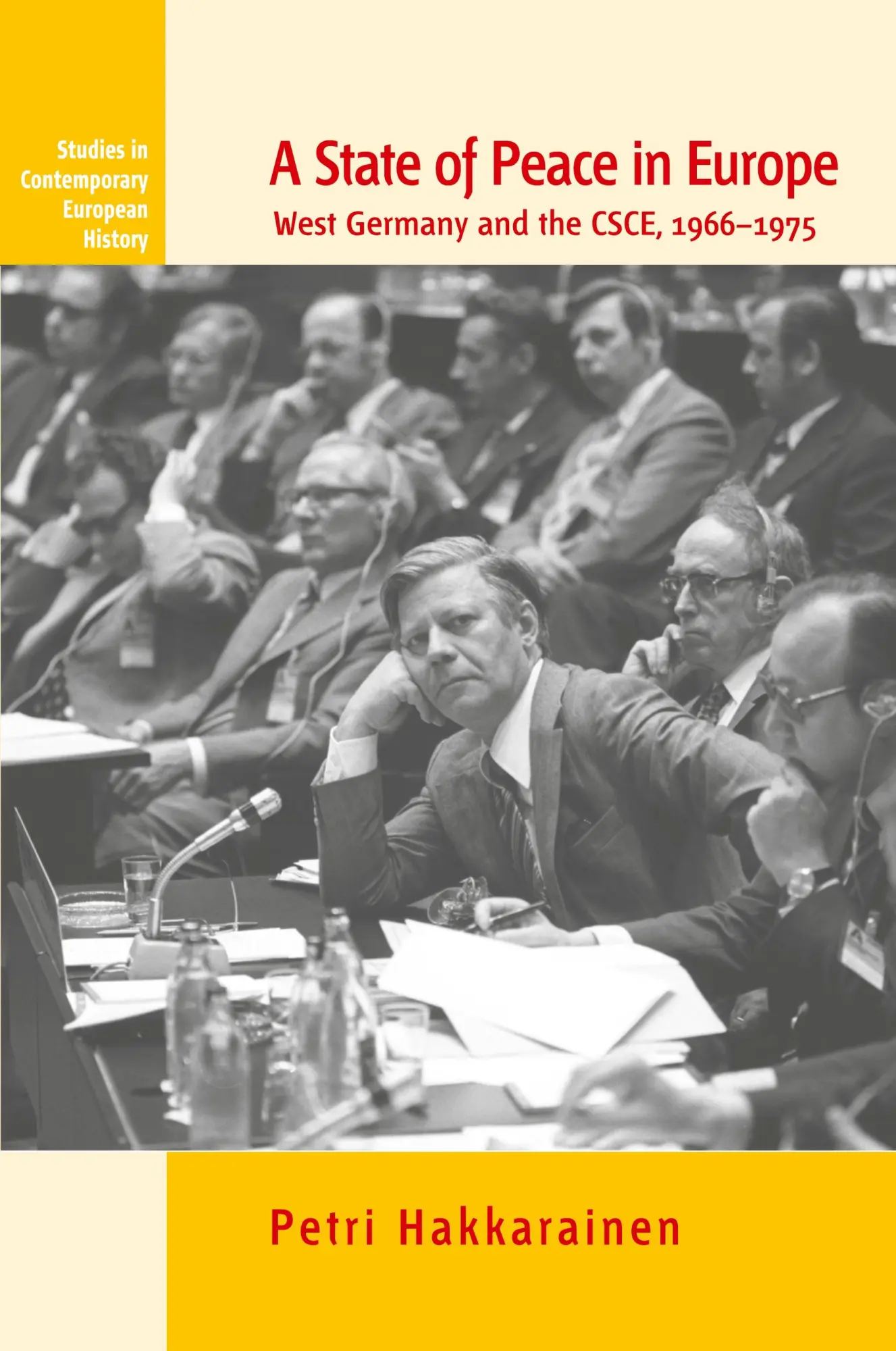 Cover: 9781800737310 | A State of Peace in Europe | West Germany and the CSCE, 1966-1975