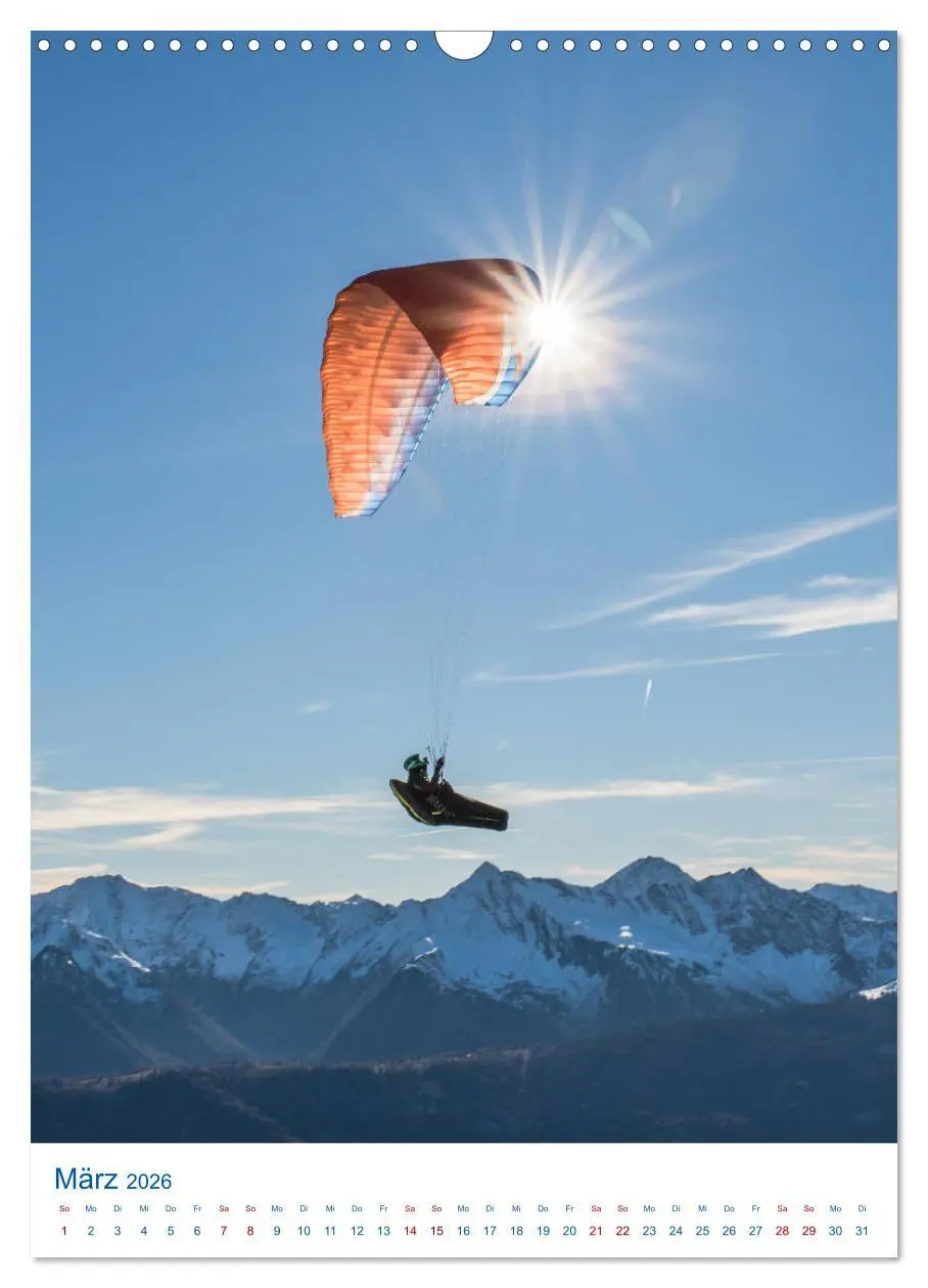 Bild: 9783516407310 | Paragliding - von grünen Wiesen zu schroffen Gletschen...