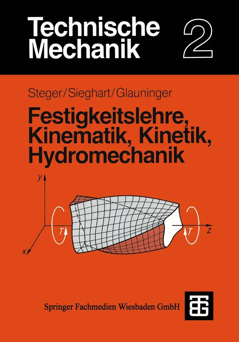 Cover: 9783519167310 | Technische Mechanik 2 | Hans G. Steger (u. a.) | Taschenbuch | Deutsch
