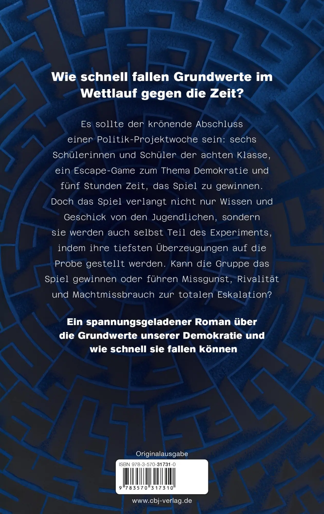 Bild: 9783570317310 | Escape - Der Schlüssel sind wir | Manfred Theisen | Taschenbuch | 2025