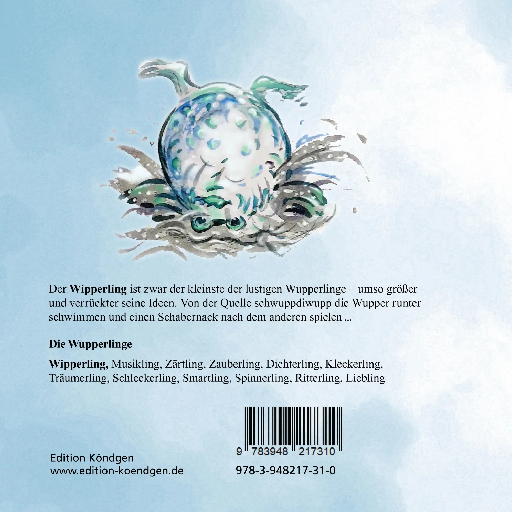 Rückseite: 9783948217310 | Viel Spaß mit dem Wipperling | Dirk Walbrecker | Taschenbuch | 40 S.
