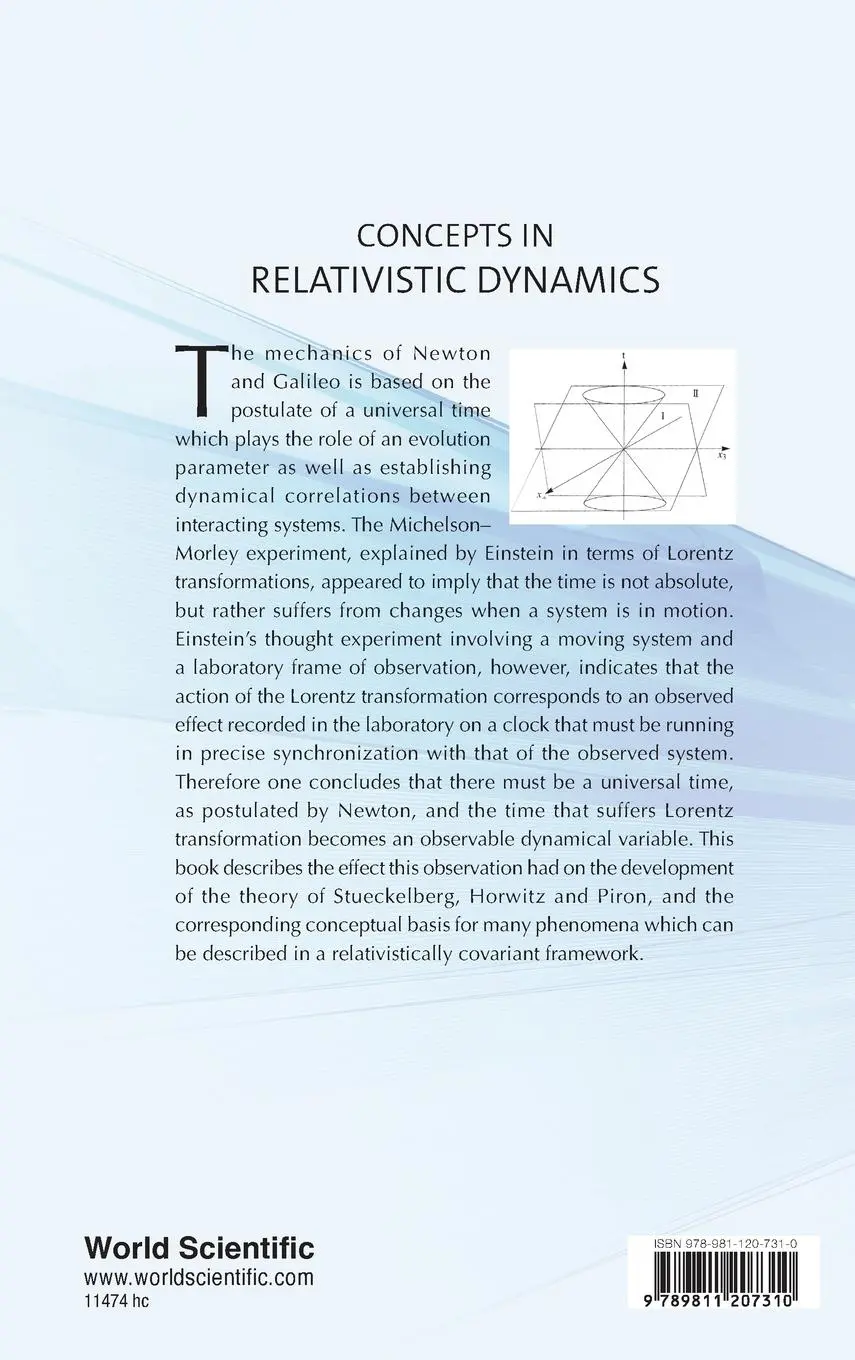 Rückseite: 9789811207310 | CONCEPTS IN RELATIVISTIC DYNAMICS | Lawrence Horwitz | Buch | Gebunden