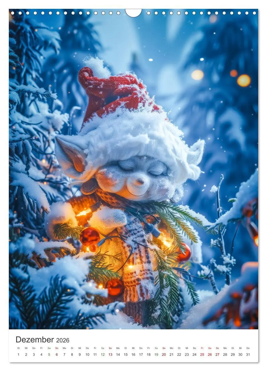 Bild: 9783516257410 | Verwunschener Zauberwald (Wandkalender 2026 DIN A3 hoch), CALVENDO...