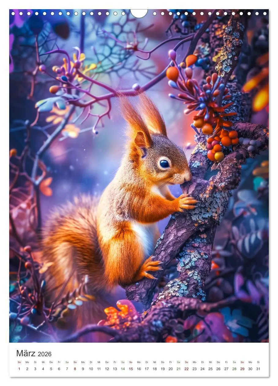 Bild: 9783516257410 | Verwunschener Zauberwald (Wandkalender 2026 DIN A3 hoch), CALVENDO...