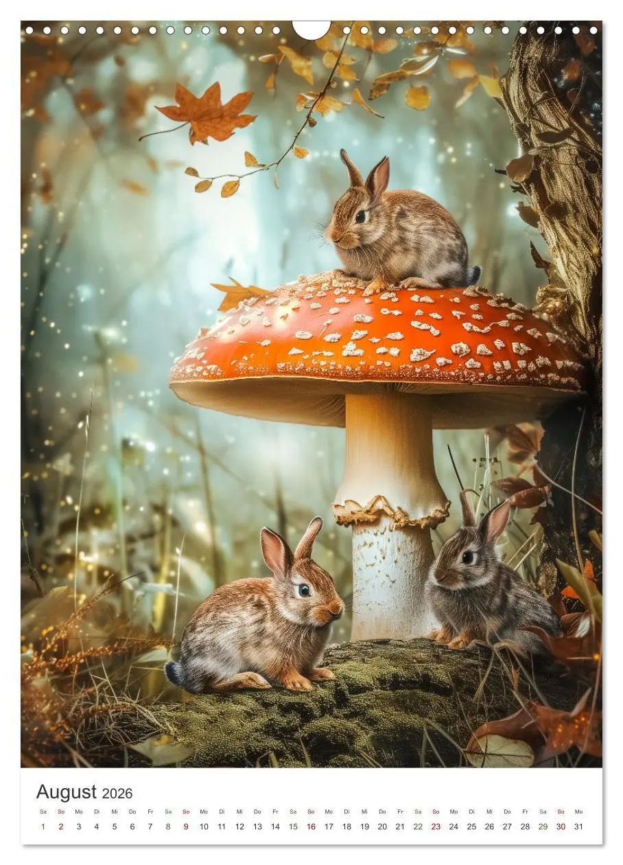 Bild: 9783516257410 | Verwunschener Zauberwald (Wandkalender 2026 DIN A3 hoch), CALVENDO...
