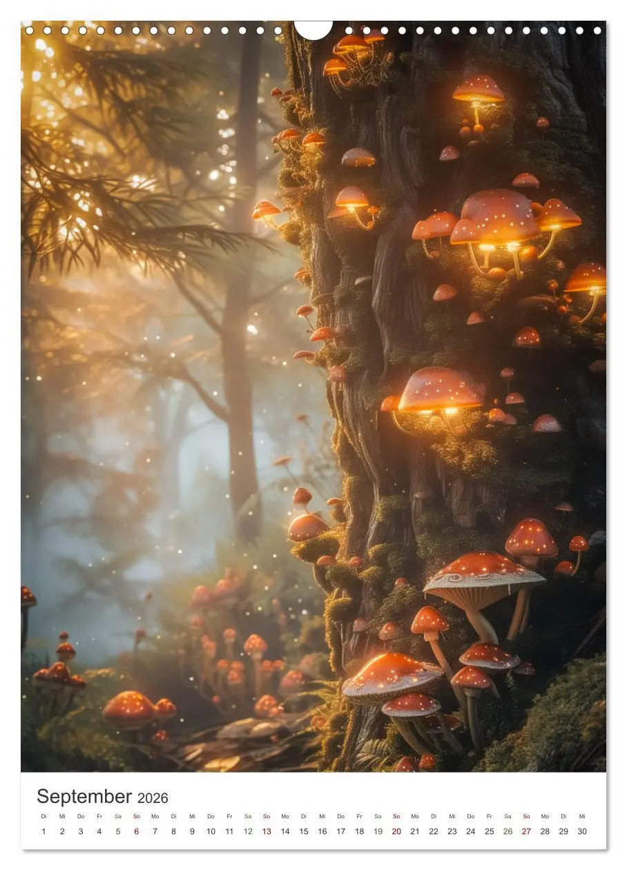 Bild: 9783516257410 | Verwunschener Zauberwald (Wandkalender 2026 DIN A3 hoch), CALVENDO...