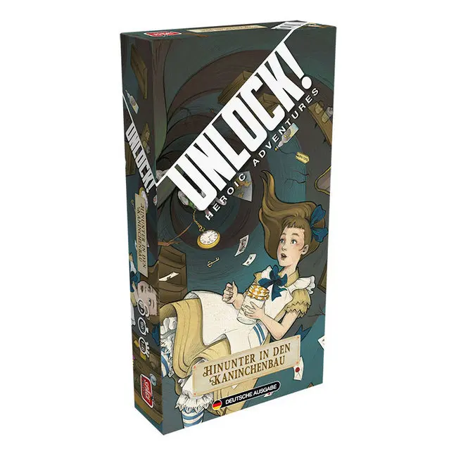 Cover: 3558380077510 | Unlock! - Hinunter in den Kaninchenbau. (Einzelsz.) Box5C | Cowboys