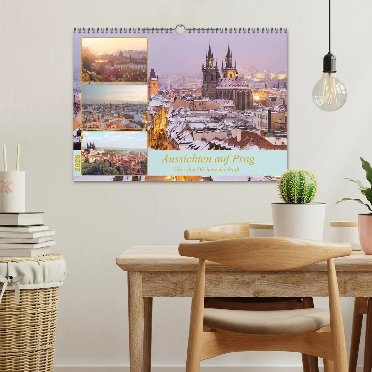 Bild: 9783457537510 | Aussichten auf Prag (Wandkalender 2026 DIN A3 quer), CALVENDO...