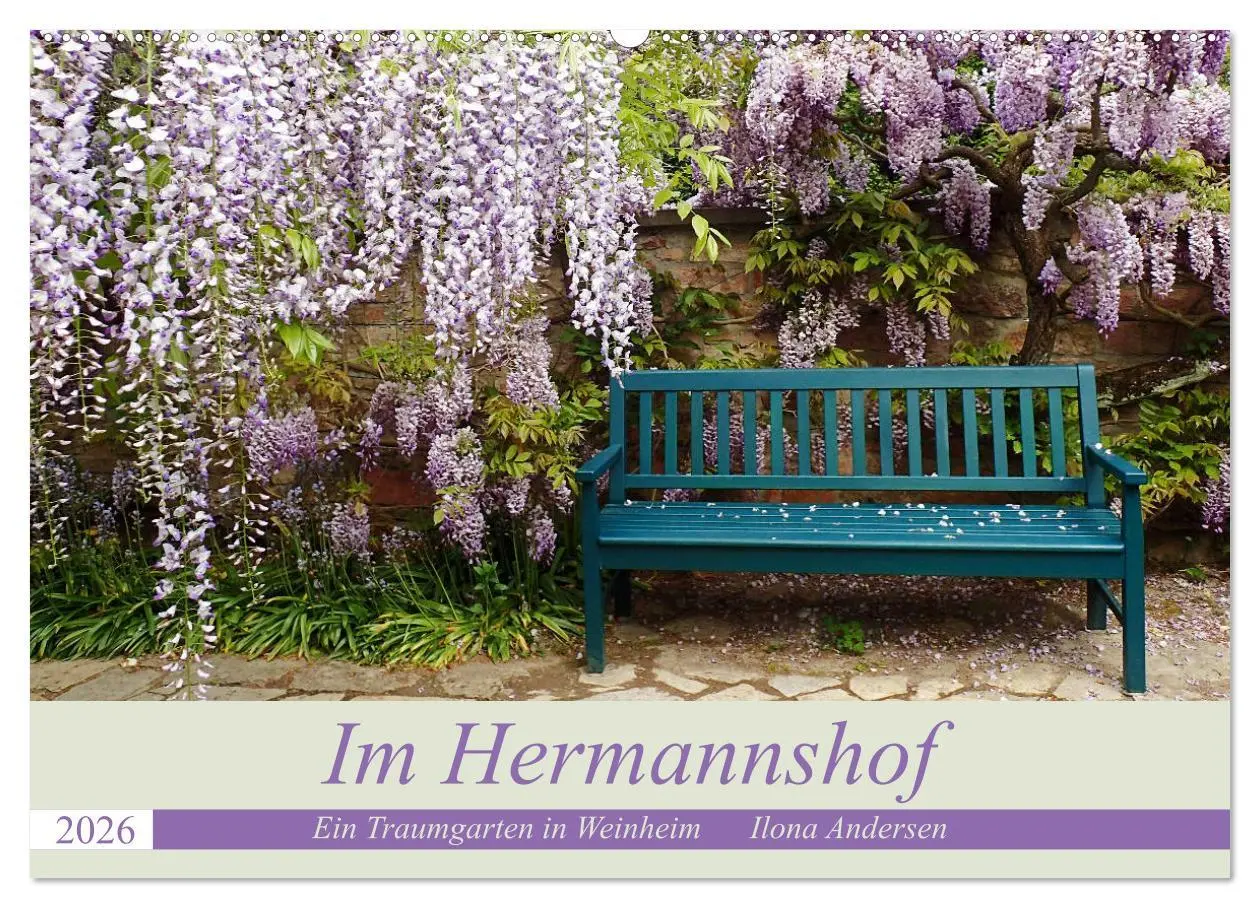 Cover: 9783457917510 | Im Hermannshof - Ein Traumgarten in Weinheim (Wandkalender 2026 DIN...