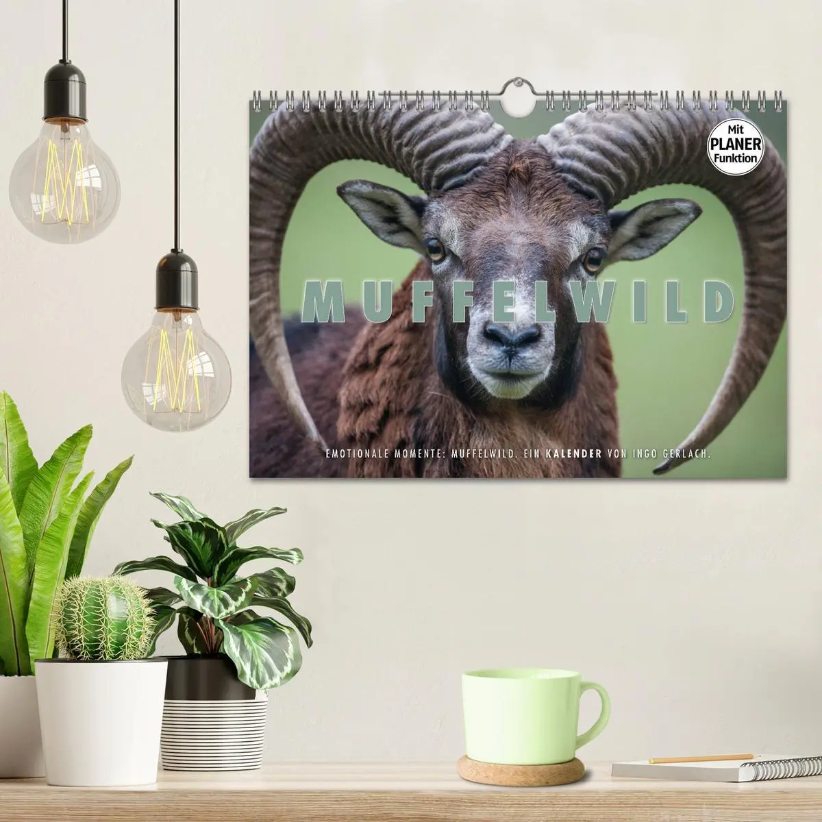 Bild: 9783516007510 | Emotionale Momente: Muffelwild. (Wandkalender 2026 DIN A4 quer),...