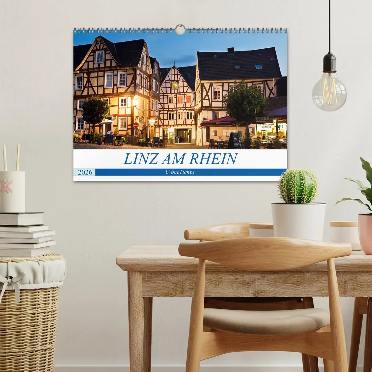 Bild: 9783457837610 | LINZ AM RHEIN (Wandkalender 2026 DIN A3 quer), CALVENDO Monatskalender