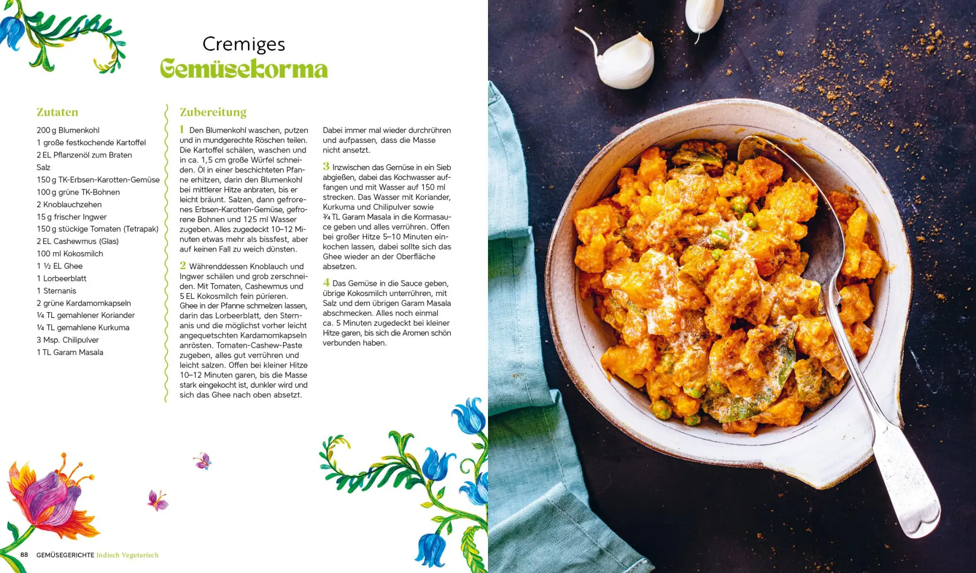 Bild: 9783745927610 | Indisch vegetarisch | Tanja Dusy | Buch | 176 S. | Deutsch | 2025