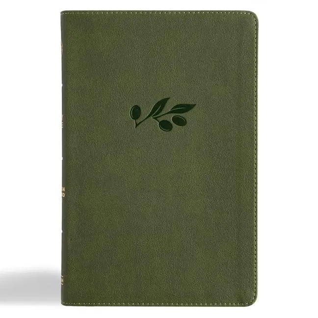 Cover: 9781087767710 | CSB Thinline Bible, Olive Leathertouch | Csb Bibles By Holman | Buch