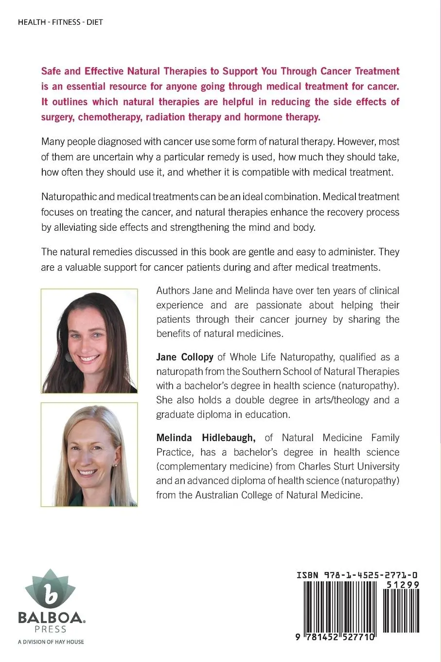 Rückseite: 9781452527710 | Safe and Effective Natural Therapies to Support You Through Cancer...