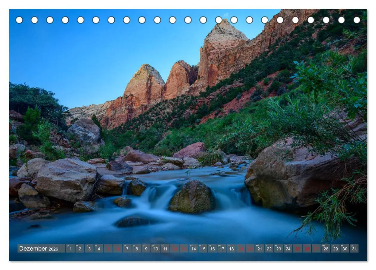 Bild: 9783457687710 | Nationalparks der USA (Tischkalender 2026 DIN A5 quer), CALVENDO...