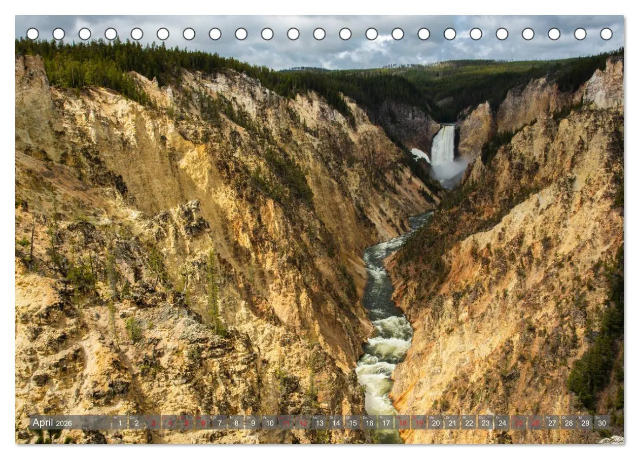 Bild: 9783457687710 | Nationalparks der USA (Tischkalender 2026 DIN A5 quer), CALVENDO...