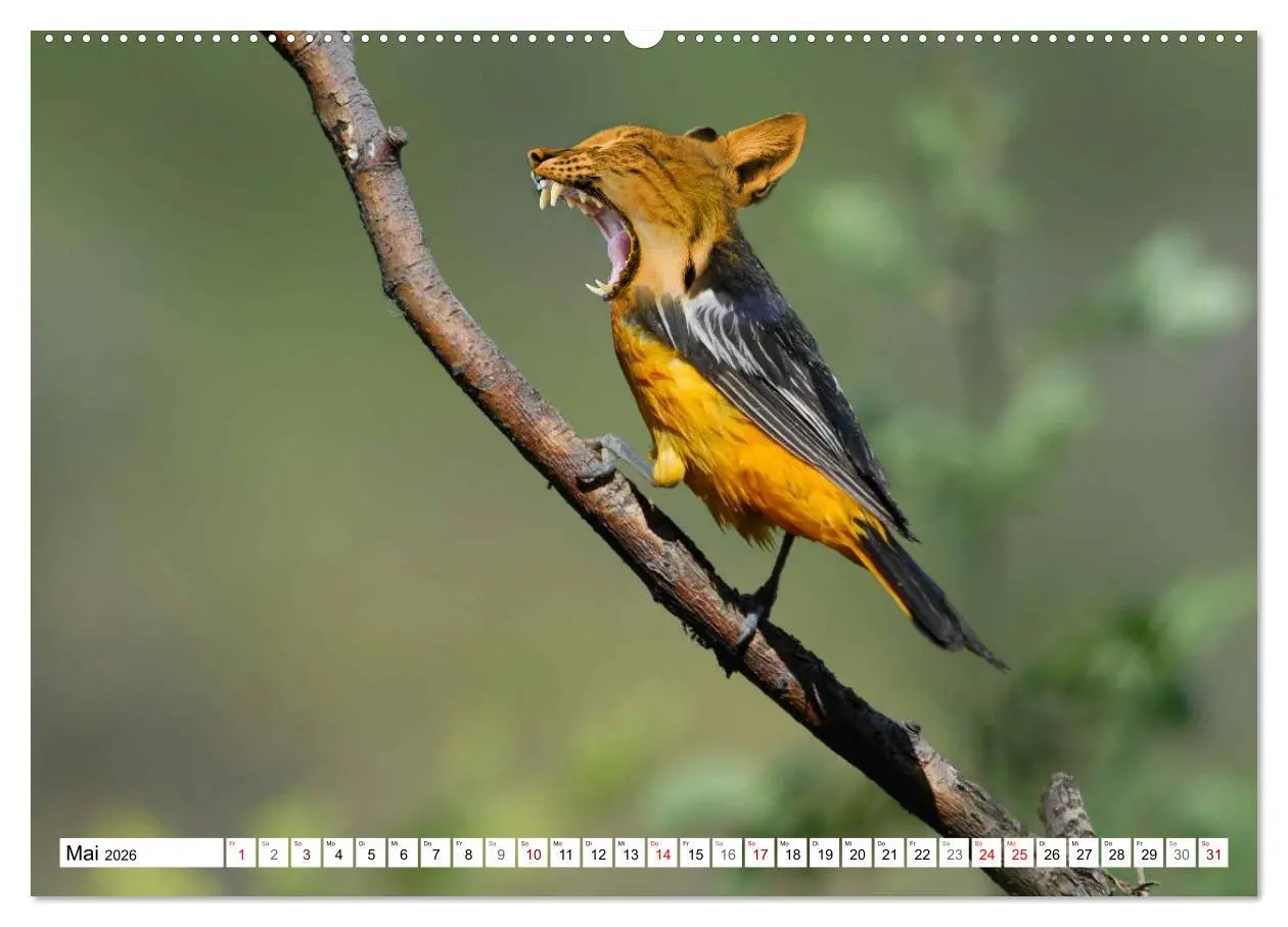 Bild: 9783457757710 | Lustige Tier-Hybriden (hochwertiger Premium Wandkalender 2026 DIN...