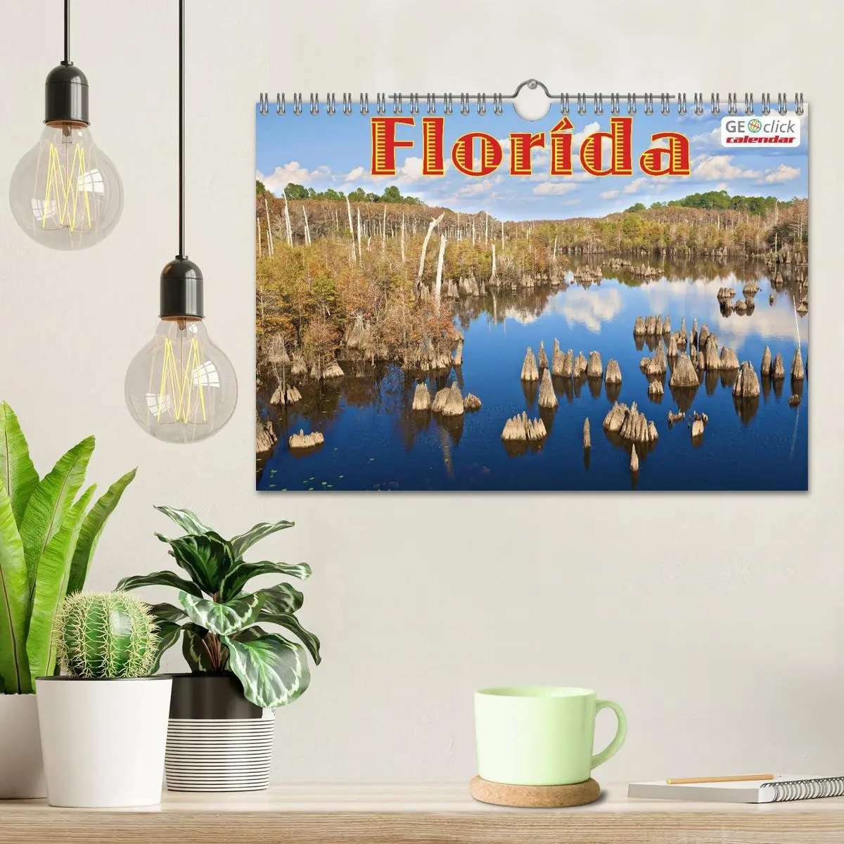 Bild: 9783457827710 | GEOclick calendar: Florida (Wandkalender 2026 DIN A4 quer),...