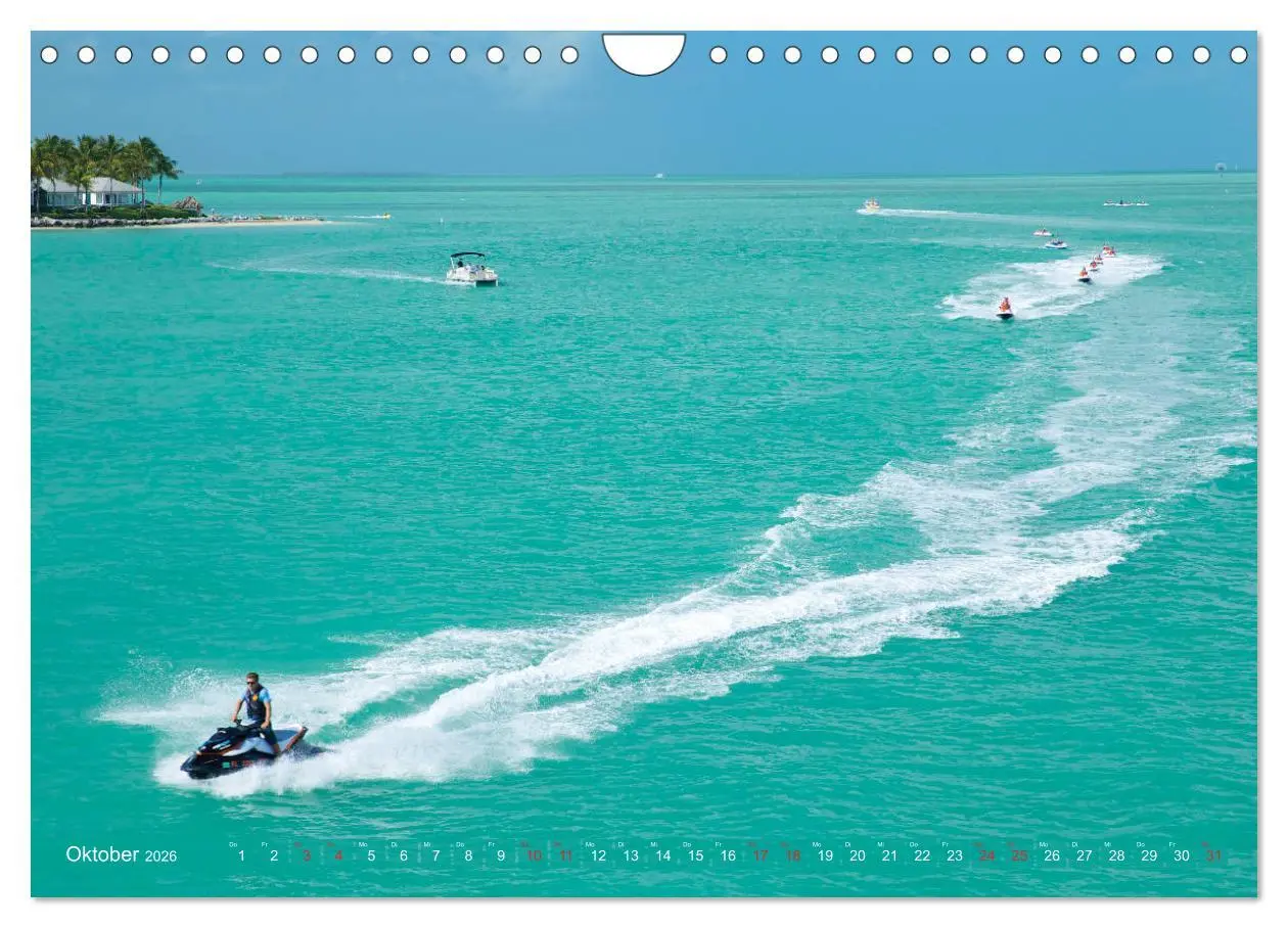 Bild: 9783457827710 | GEOclick calendar: Florida (Wandkalender 2026 DIN A4 quer),...