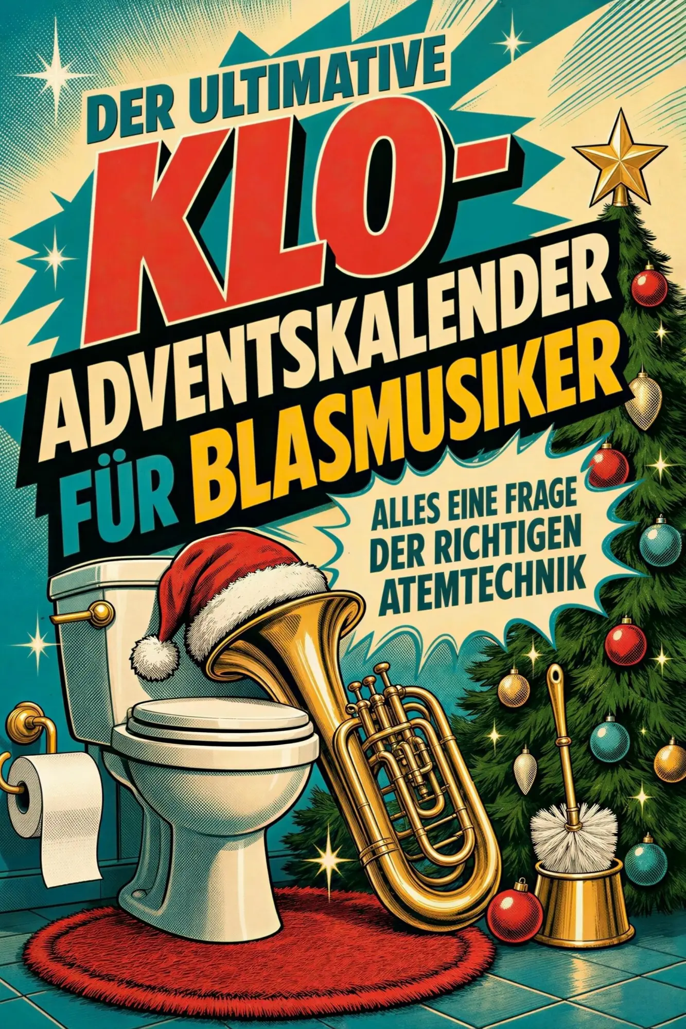 Cover: 9783696107710 | Der ultimative Klo-Adventskalender für Blasmusiker | Zoe Schmid | Buch