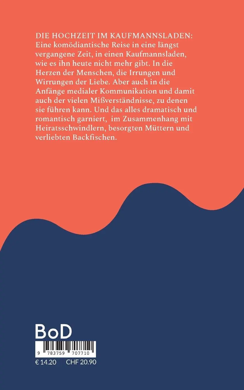 Rückseite: 9783759707710 | Die Hochzeit im Kaufmannsladen | Theaterstück | Zan Mokran | Buch
