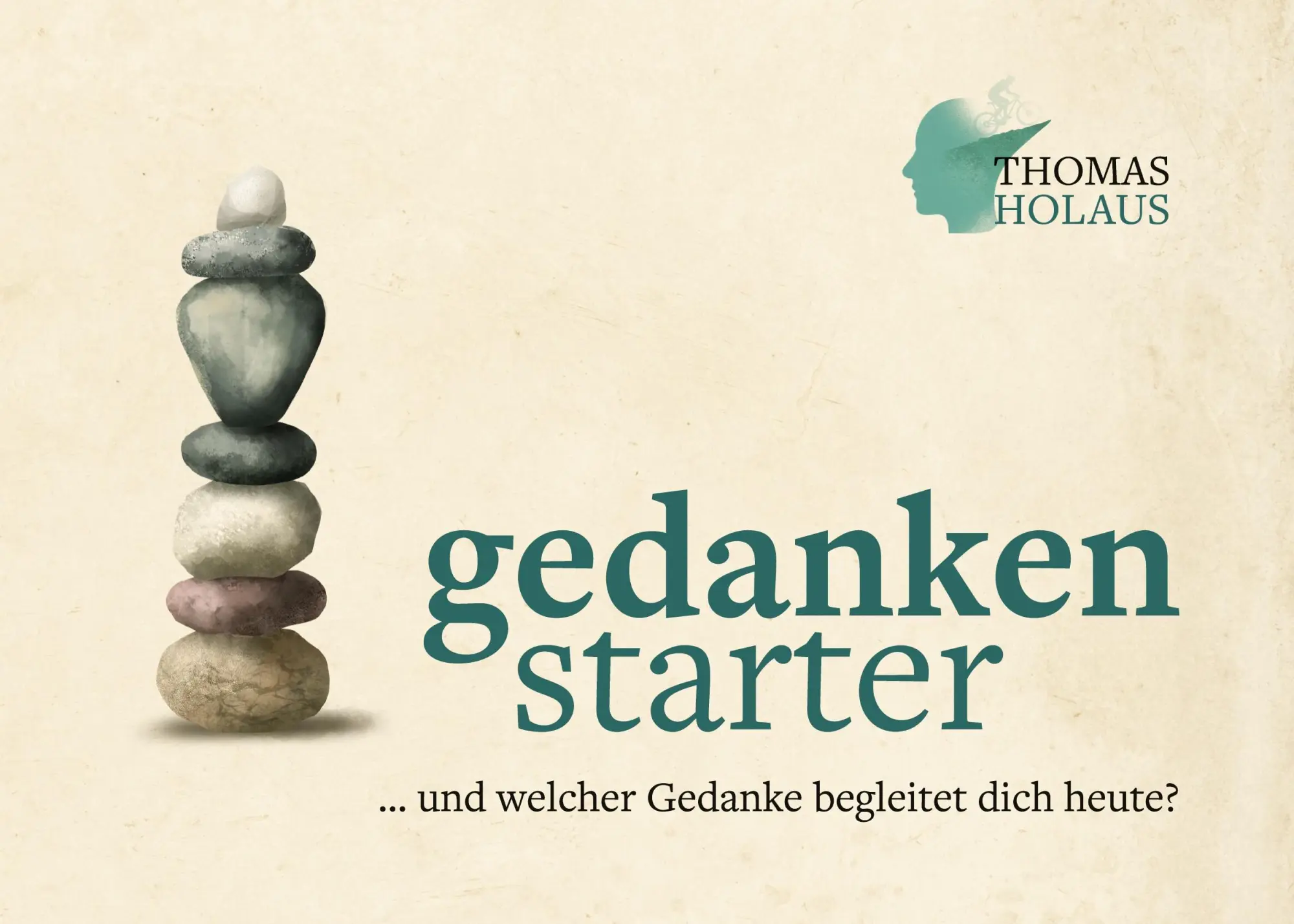 Cover: 9783819267710 | gedankenstarter | und welcher Gedanke begleitet dich heute? | Holaus