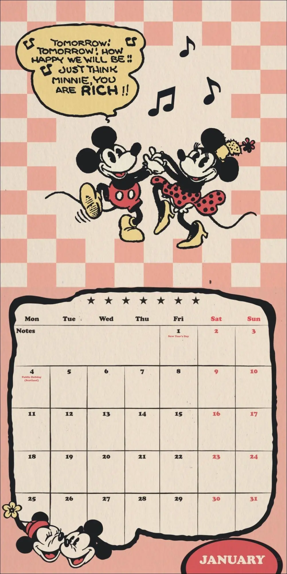 Bild: 9783840197710 | Mickey Classic Broschurkalender 2027 | Kalender | 28 S. | Englisch