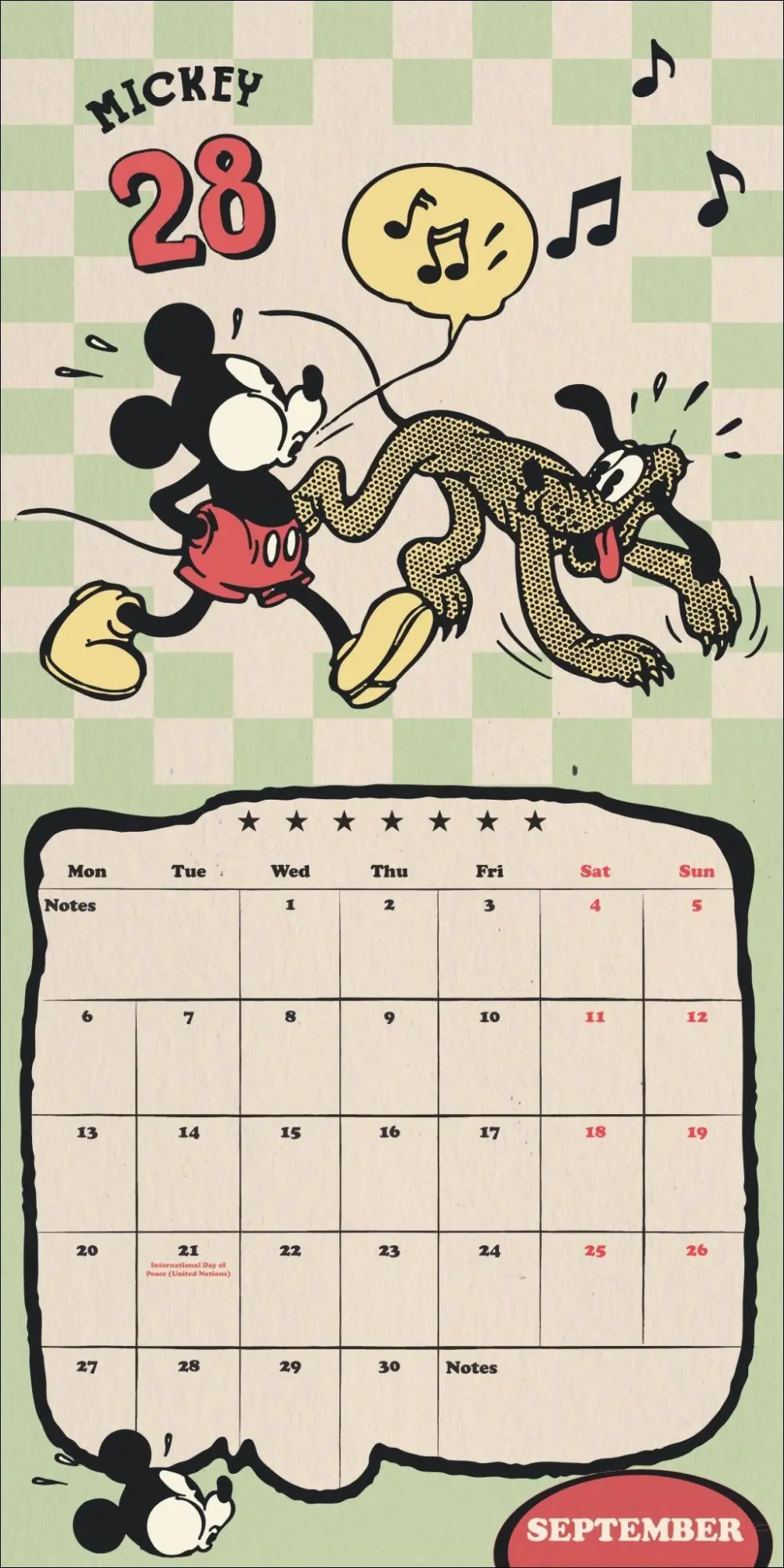 Bild: 9783840197710 | Mickey Classic Broschurkalender 2027 | Kalender | 28 S. | Englisch