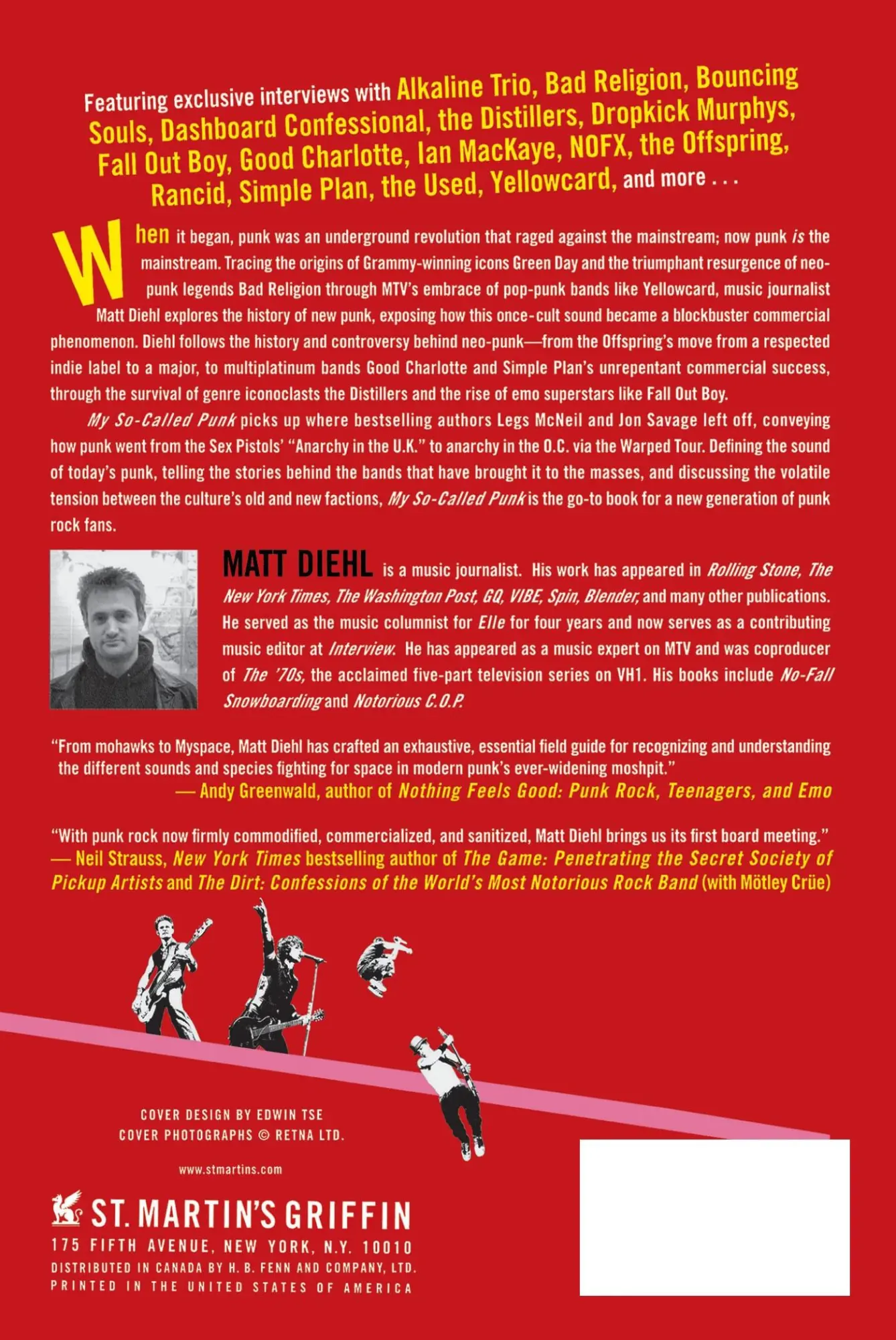 Rückseite: 9780312337810 | My So-Called Punk | Matt Diehl | Taschenbuch | Kartoniert / Broschiert