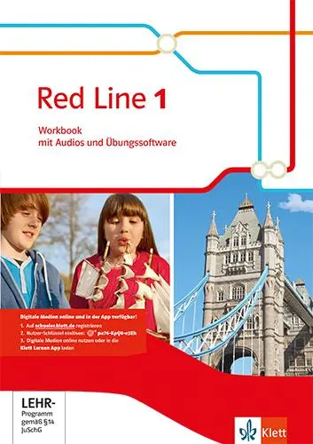 Cover: 9783125477810 | Red Line 1. Workbook mit Audios und Übungssoftware Klasse 5....