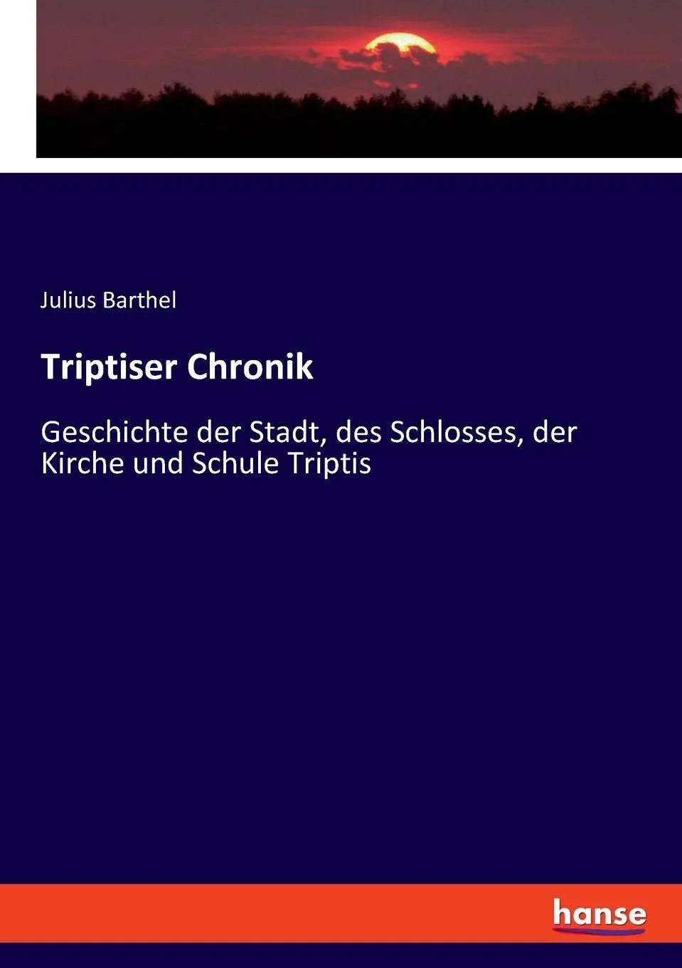 Cover: 9783348087810 | Triptiser Chronik | Julius Barthel | Taschenbuch | 152 S. | Deutsch