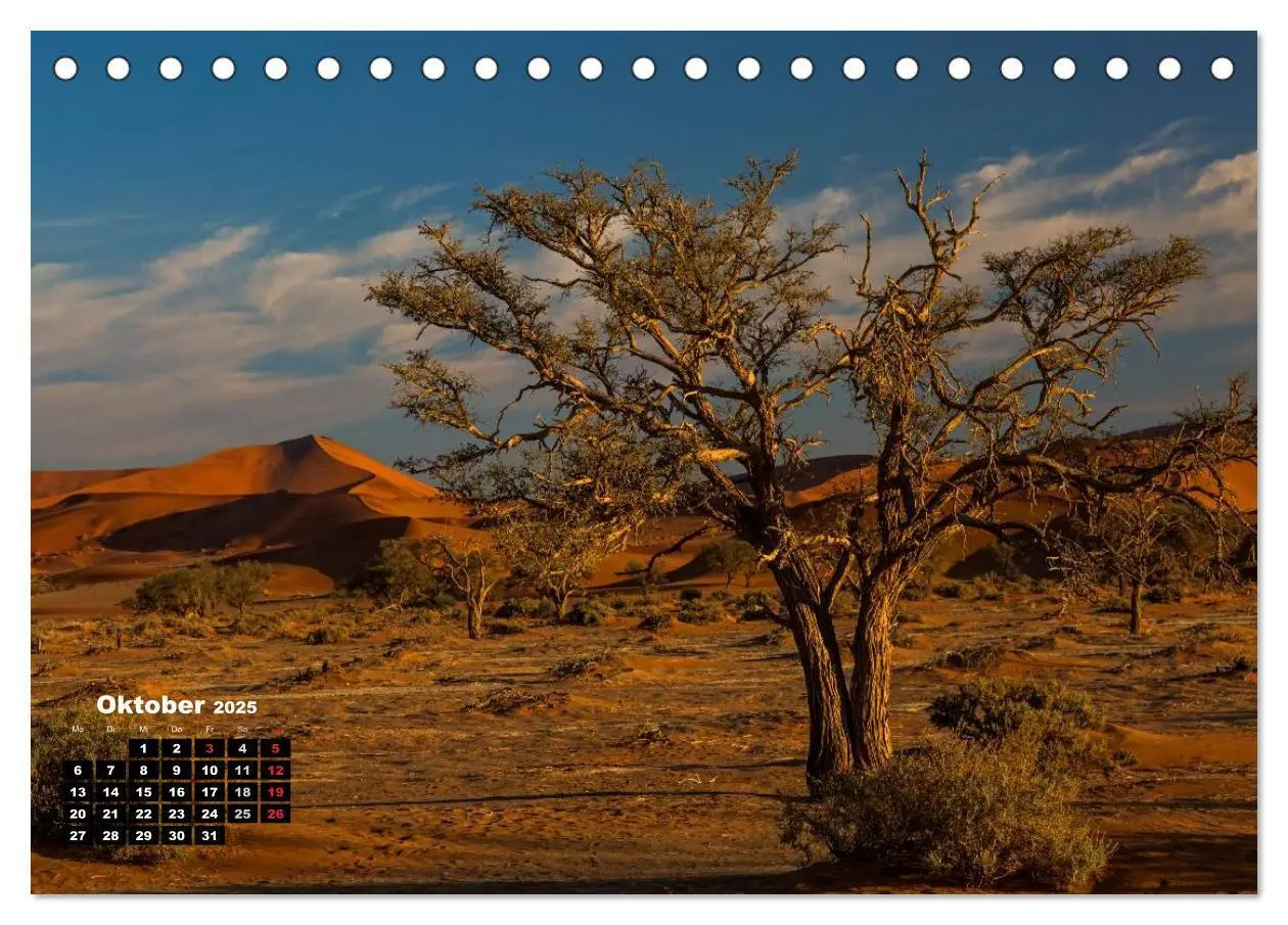Bild: 9783435587810 | Blickpunkte in Namibia (Tischkalender 2025 DIN A5 quer), CALVENDO...