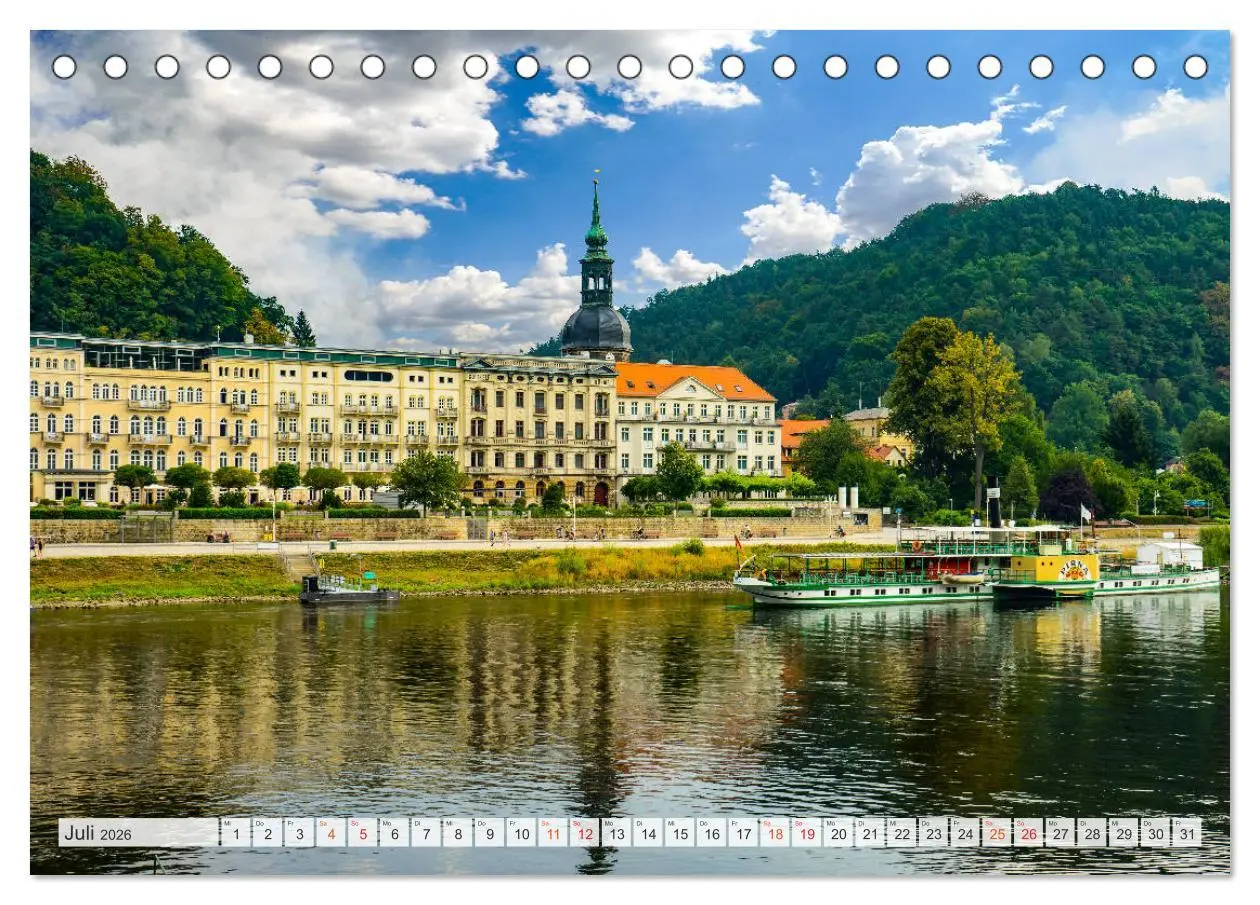 Bild: 9783457817810 | Bad Schandau Impressionen (Tischkalender 2026 DIN A5 quer),...