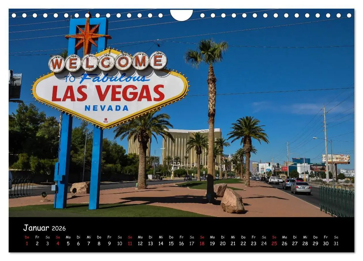 Bild: 9783516147810 | Rundreise Kalifornien mit Las Vegas (Wandkalender 2026 DIN A4...