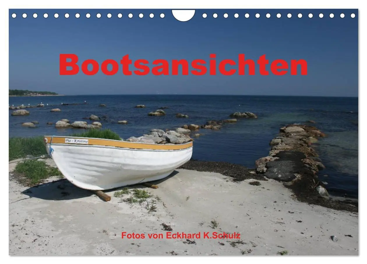 Cover: 9783516217810 | Bootsansichten (Wandkalender 2026 DIN A4 quer), CALVENDO...