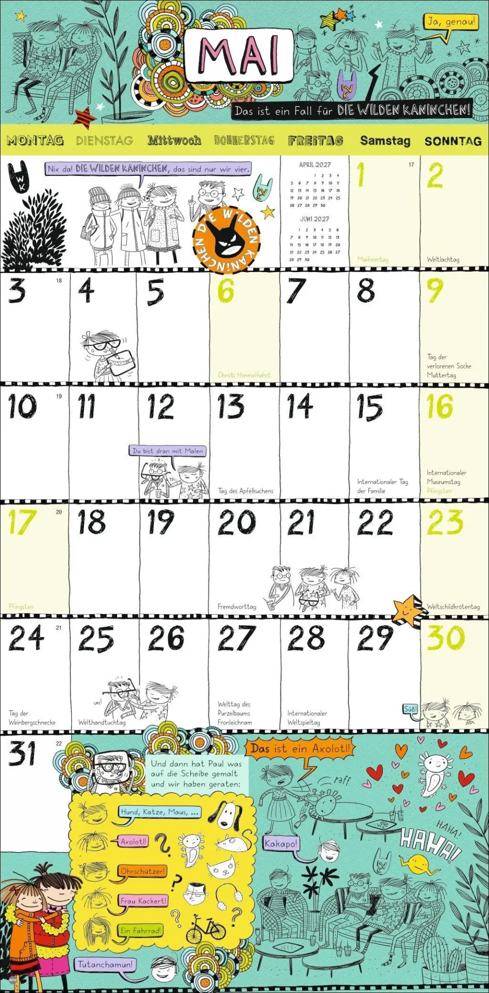 Bild: 9783756417810 | Lotta-Leben Broschurkalender 2027 | Alice Pantermüller | Kalender