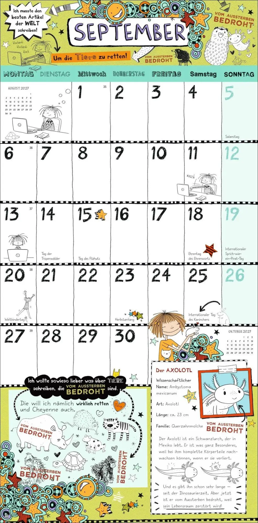 Bild: 9783756417810 | Lotta-Leben Broschurkalender 2027 | Alice Pantermüller | Kalender