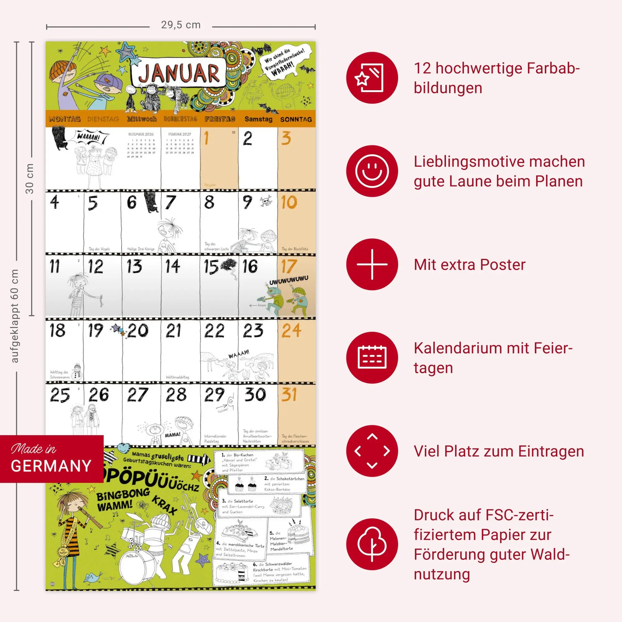Bild: 9783756417810 | Lotta-Leben Broschurkalender 2027 | Alice Pantermüller | Kalender