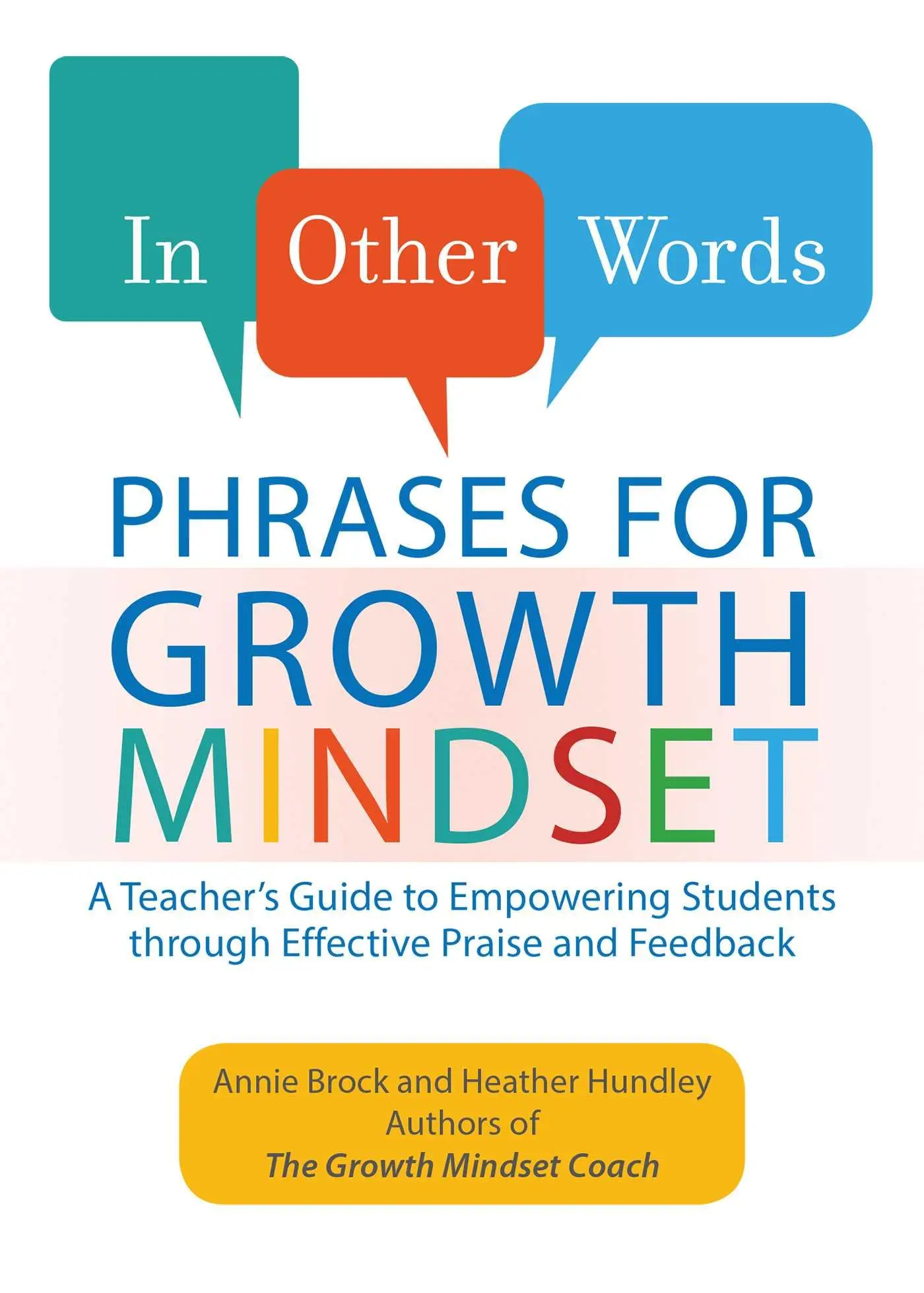 Cover: 9781612437910 | In Other Words: Phrases for Growth Mindset | Annie Brock (u. a.)