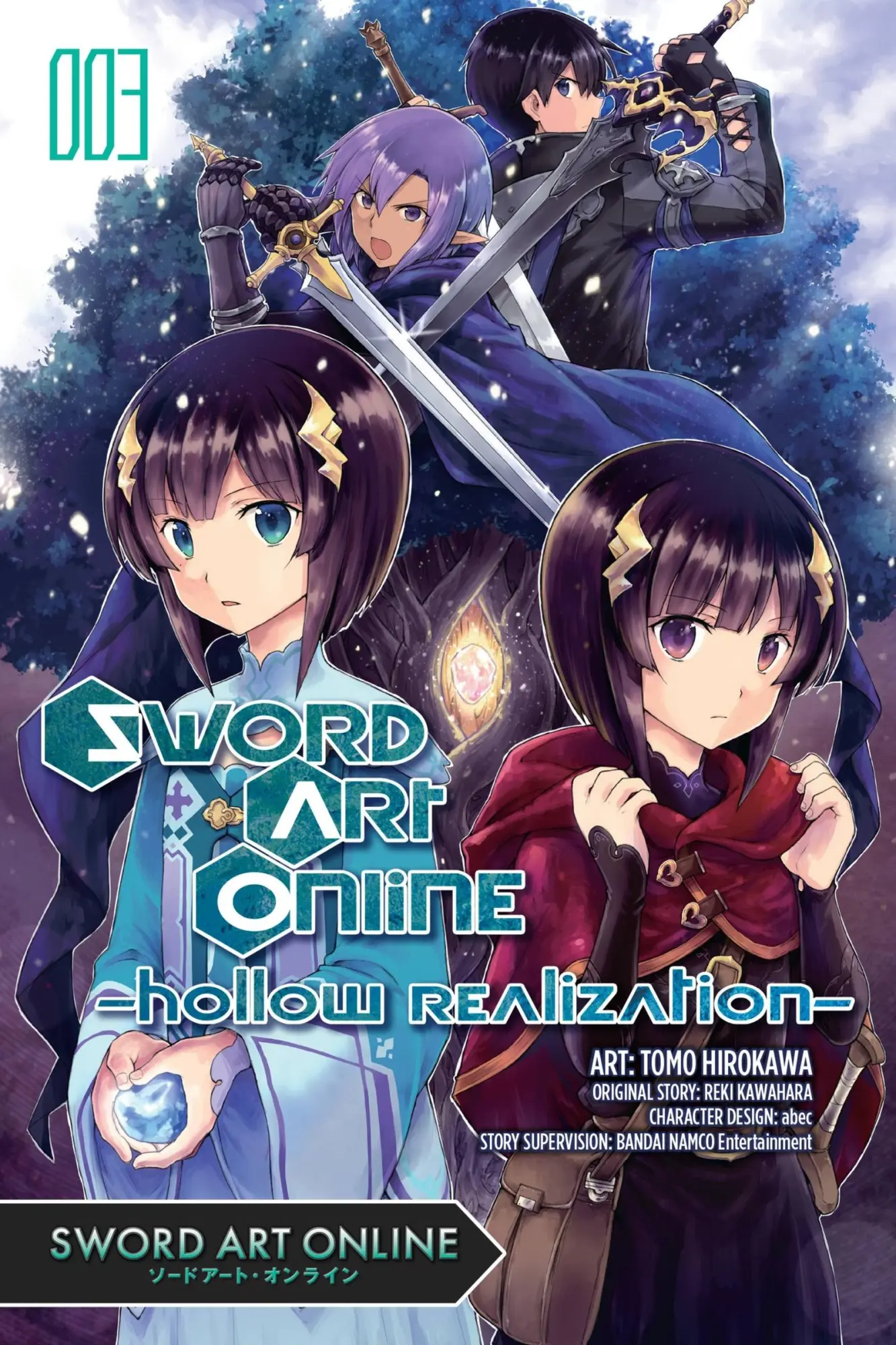Yen Press Sword Art Online, Hollow Realization, Vol. 3