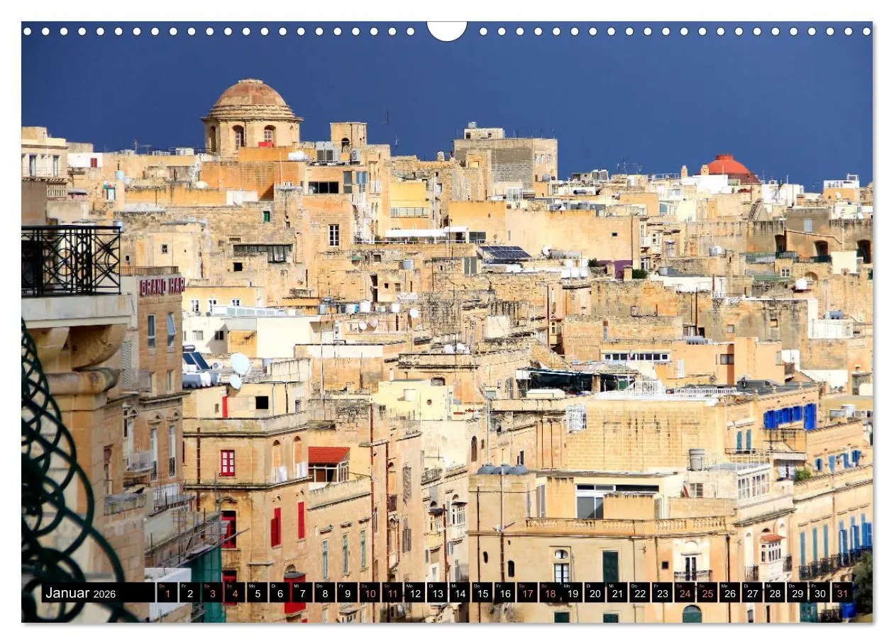 Bild: 9783516067910 | Malta - Juwel im Mittelmeer (Wandkalender 2026 DIN A3 quer),...