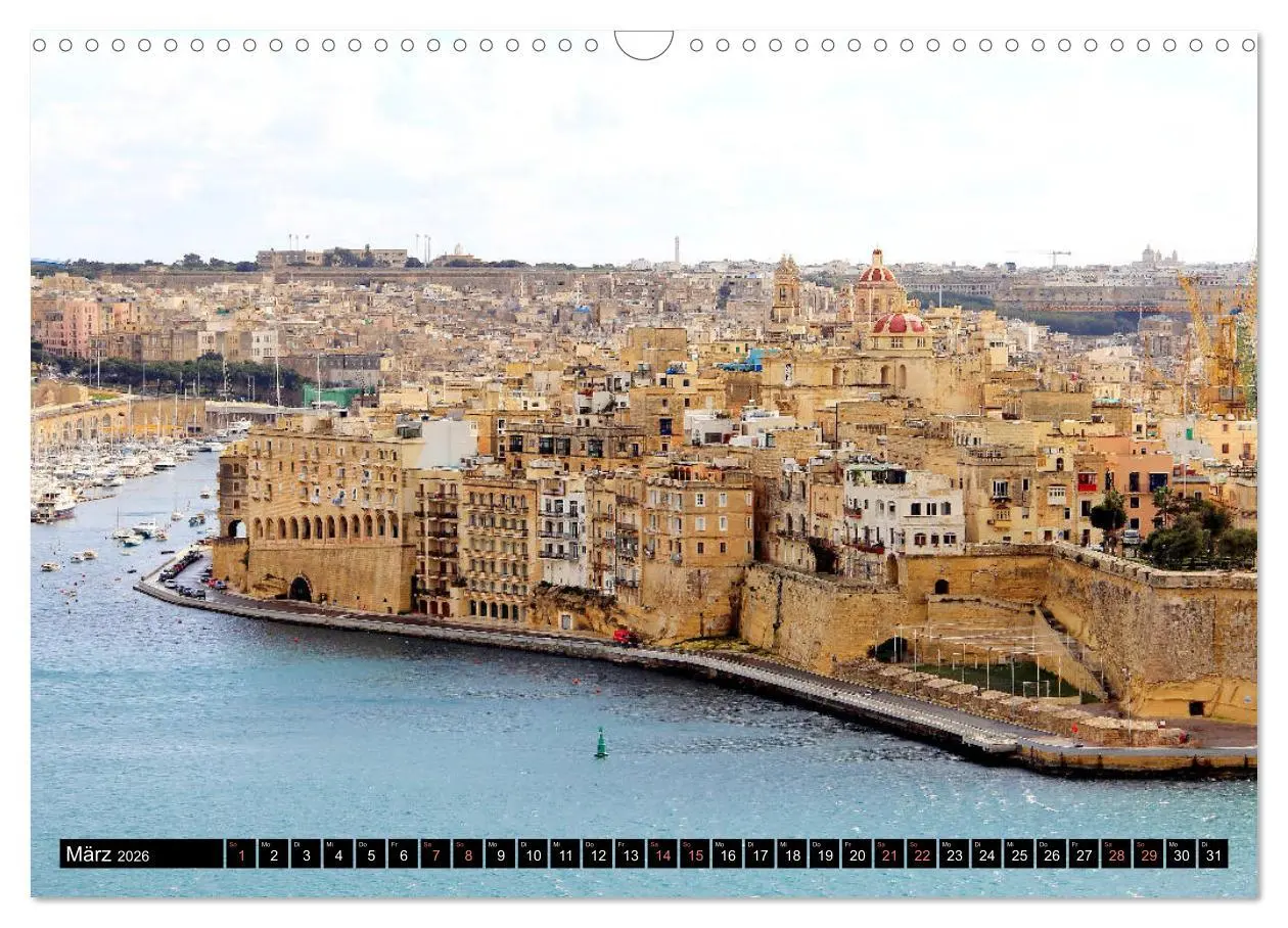 Bild: 9783516067910 | Malta - Juwel im Mittelmeer (Wandkalender 2026 DIN A3 quer),...
