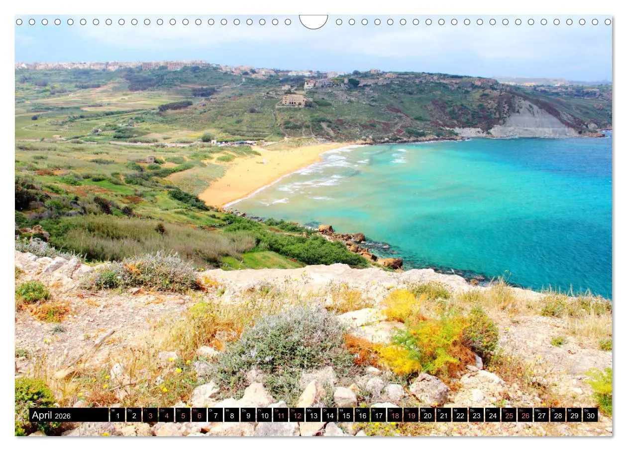 Bild: 9783516067910 | Malta - Juwel im Mittelmeer (Wandkalender 2026 DIN A3 quer),...