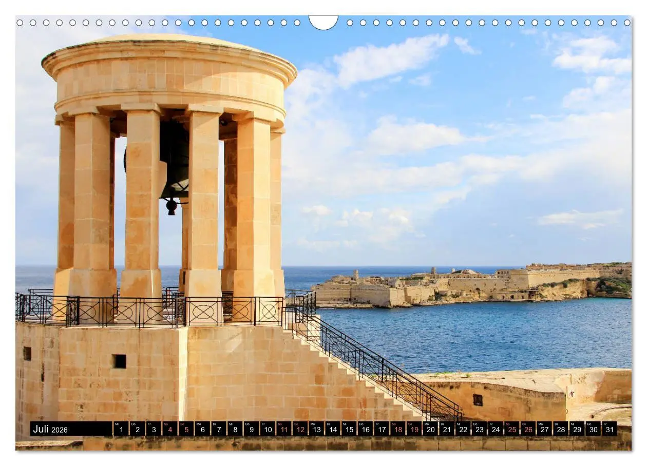 Bild: 9783516067910 | Malta - Juwel im Mittelmeer (Wandkalender 2026 DIN A3 quer),...