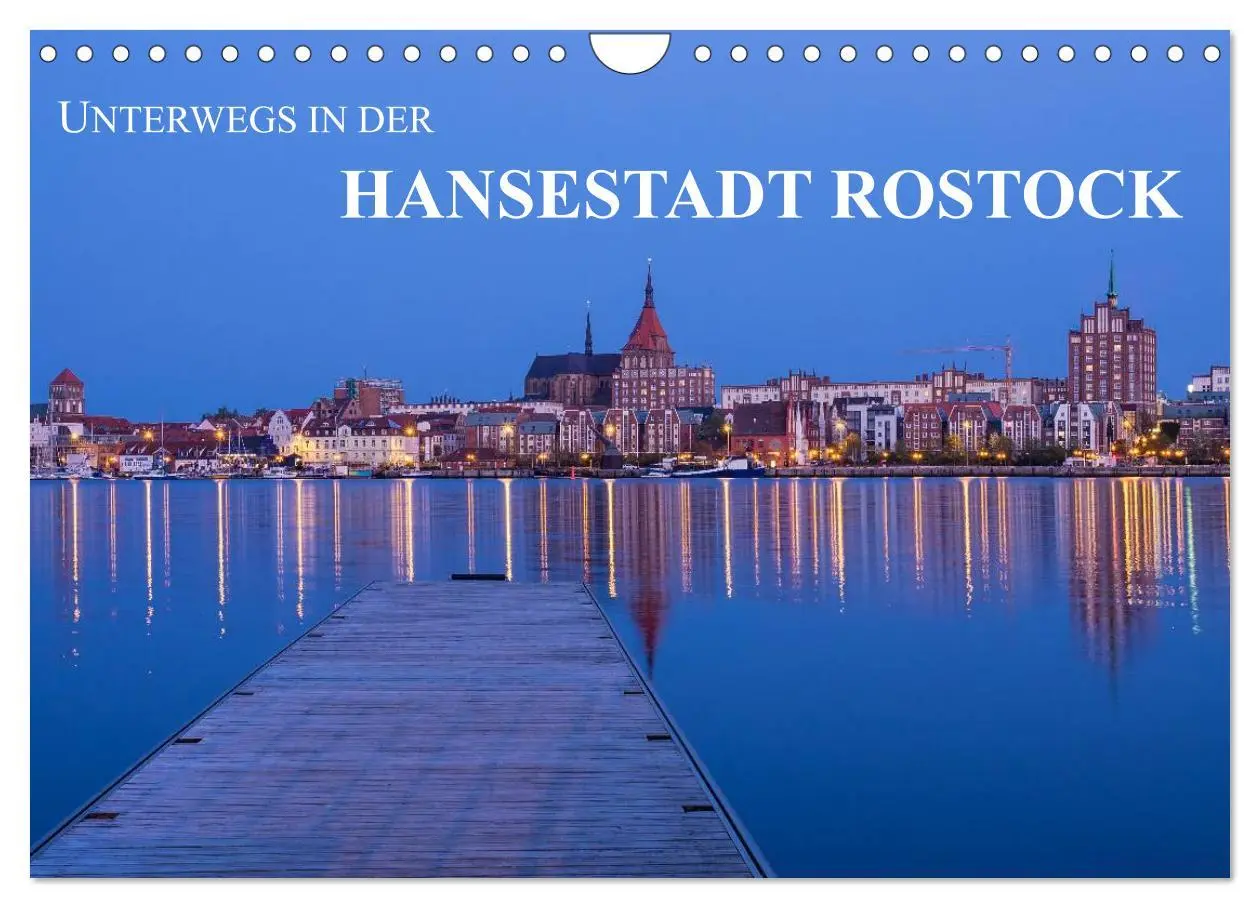 Cover: 9783516137910 | Unterwegs in der Hansestadt Rostock (Wandkalender 2026 DIN A4...
