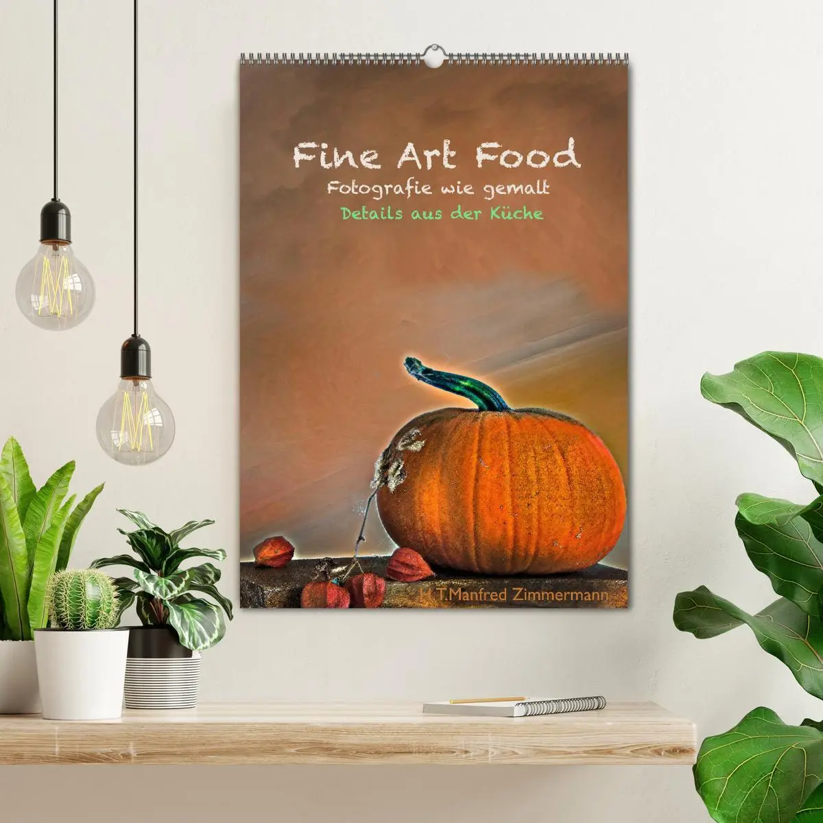 Bild: 9783516377910 | Fine Art Food (Wandkalender 2026 DIN A2 hoch), CALVENDO Monatskalender